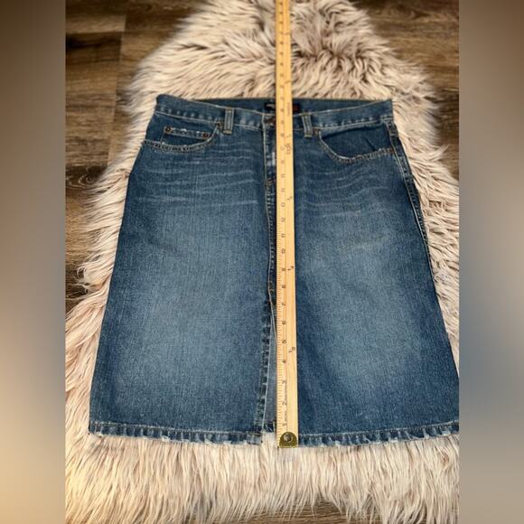 American Eagle outfitters women’s blue jeans skirt - Picture 5 of 8